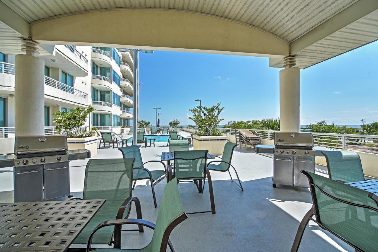 Beachside Biloxi Club Condo Balcony With Ocean View Exterior foto